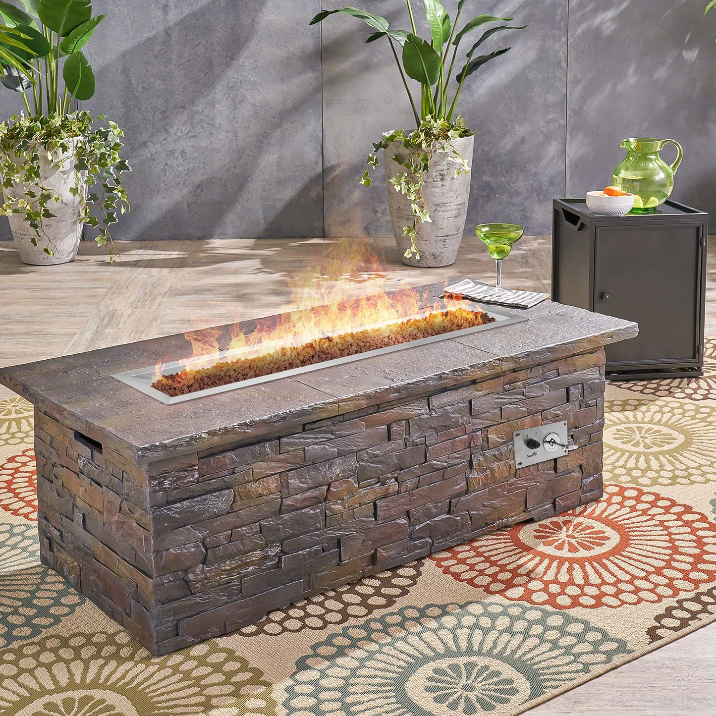 Outland Living Deluxe Brasero Portátil de Propano para Exteriores