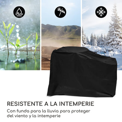 Blumfeldt Fireball Brasero Exterior de Leña, Acero, Para Jardín, Terraza y Camping